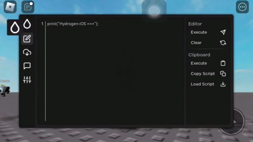 Hydrogen Executor iOS preview
